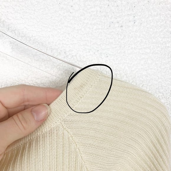 For Love And Lemons Knitz | Delancey Top Cream - Picture 8 of 8